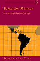 Subaltern Writings : Readings on Graciliano Ramos's Novels cover