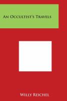 An Occultist's Travels cover