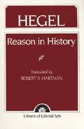 Hegel  Reason in History cover