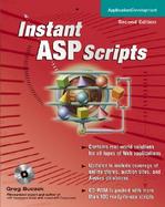 Instant ASP Scripts with CDROM cover