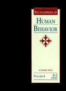 Encyclopedia of Human Behavior cover