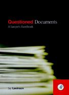 Questioned Documents A Lawyers Handbook cover