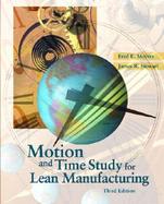 Motion and Time Study for Lean Manufacturing cover