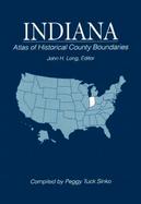 Atlas of Historical County Boundaries Indiana cover
