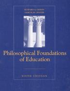 Philosophical Foundations of Education cover