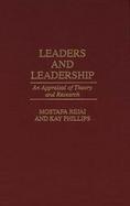 Leaders and Leadership An Appraisal of Theory and Research cover