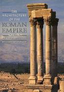 Architecture of the Roman Empire An Urban Appraisal (volume2) cover