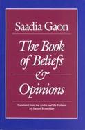 The Book of Beliefs and Opinions cover