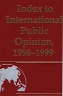 Index to International Public Opinion, 1998-1999 cover