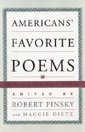 American's Favorite Poems The Favorite Poem Project Anthology cover