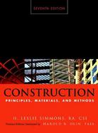 Construction Principles, Materials, and Methods cover