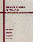 Behavior Analysis in Education Focus on Measurably Superior Instruction cover