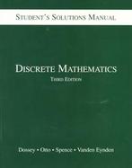 Student's Solution Manual to Accompany Discrete Mathematics 3e cover