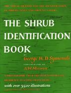 Shrub Identification Book cover