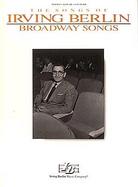 The Songs of Irving Berlin Broadway Songs cover