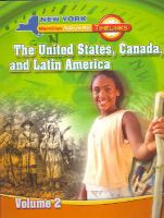 The United States, Canada, and Latin America, Grade 5  (volume2) cover