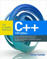 C++ the Complete Reference, 5th Edition cover