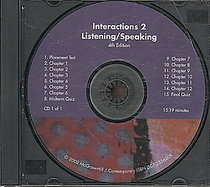 Interactions 2, Listening/Speaking Assessment cover