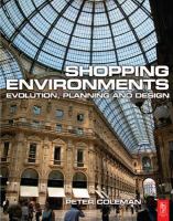 Shopping Environments- Evolution Planning and Design cover