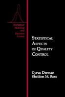 Statistical Aspects of Quality Control cover