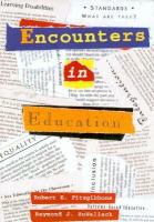 Encounters in Education cover