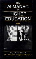 Almanac of Higher Education 1995 cover