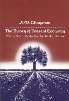 Theory of Peasant Economy cover