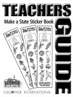 Sticker Book Teacher's Guide cover