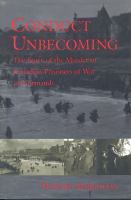 Conduct Unbecoming The Story of the Murder of Canadian Prisoners of War in Normandy cover