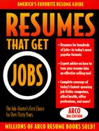 Resumes That Get Jobs cover