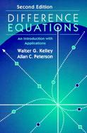 Difference Equations An Introduction With Applications cover