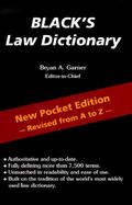 Black's Law Dictionary cover