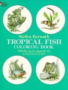 Tropical Fish Coloring Book cover