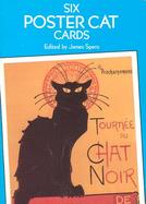 Six Poster Cat Postcards cover