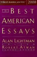 The Best American Essays 2000 cover