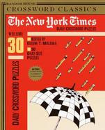 The New York Times Daily Crossword Puzzles (volume30) cover