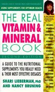 Real Vitamin and Mineral Book: Using Supplements for Optimum Health cover