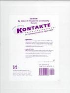 Kontakte A Communication Approach cover