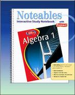 Glencoe Algebra 1, Noteables: Interactive Study Notebook with Foldables cover