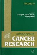 Advances In Cancer Research (volume70) cover