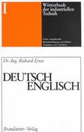 Worterbuch Der Industriellen Technik, German-English cover