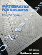 Mathematics for Business College Course cover