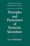 Principles and Parameters of Syntactic Saturation cover