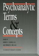 Psychoanalytic Terms and Concepts cover