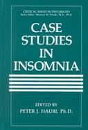 Case Studies in Insomnia cover