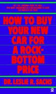 How to Buy Your New Car for a Rock-Bottom Price cover