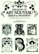 Treasury of Art Nouveau Design and Ornament A Pictorial Archive of 577 Illustrations cover