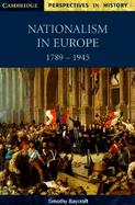 Nationalism in Europe 1789-1945 cover