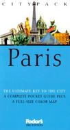Paris with Map cover