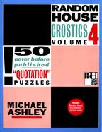 Random House Crostics cover